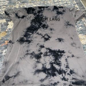 Helmet Lang Tie Dye Mens T-Shirt Short Sleeve Large
